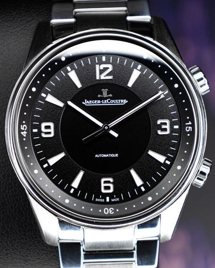No Reserve - 2018 Jaeger-LeCoultre Polaris 41MM Black Dial Steel Bracelet (Q9008170)