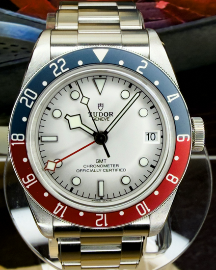 2025 Tudor Black Bay GMT "Pepsi" 41MM White Dial Steel Bracelet (79830RB)