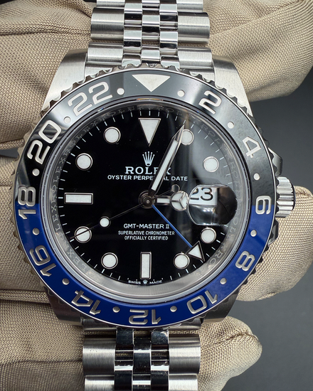 2026 Rolex GMT-Master II "Batgirl" 40MM Black Dial Jubilee Bracelet (126710BLNR)