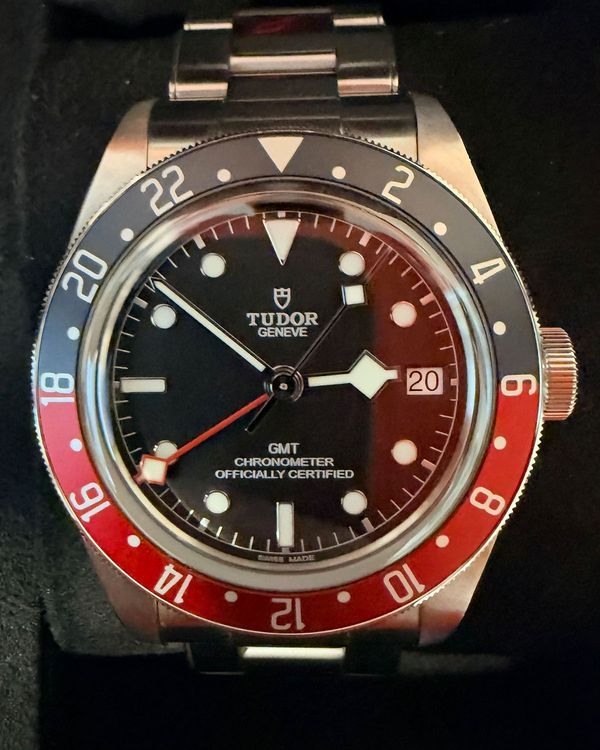 2024 Tudor Black Bay GMT "Pepsi" 41MM Black Dial Steel Bracelet (79830RB)