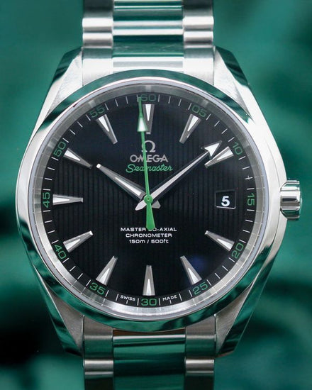 2017 Omega Seamaster Aqua Terra 150M 41.5MM Black Dial Steel Bracelet (231.10.42.21.01.004)