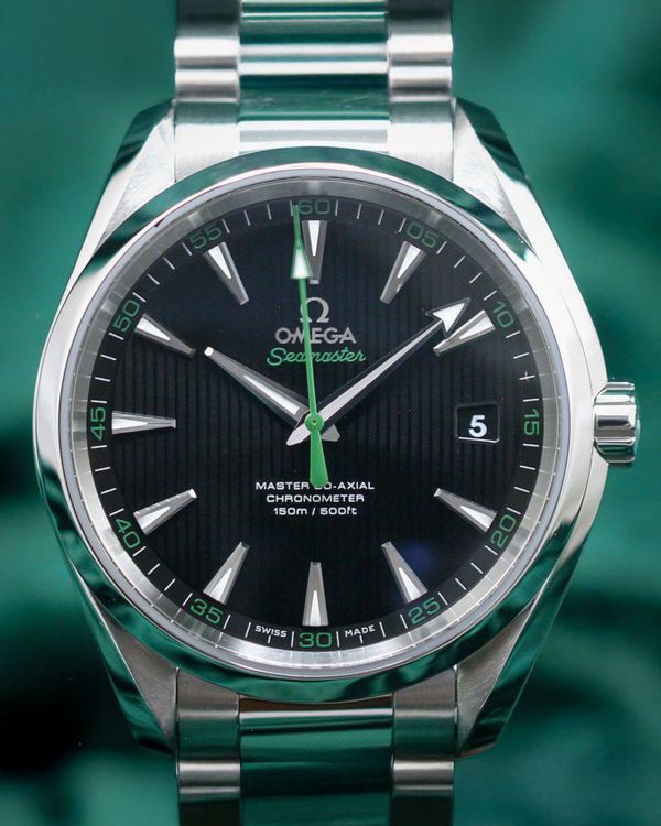 2017 Omega Seamaster Aqua Terra 150M 41.5MM Black Dial Steel Bracelet (231.10.42.21.01.004)