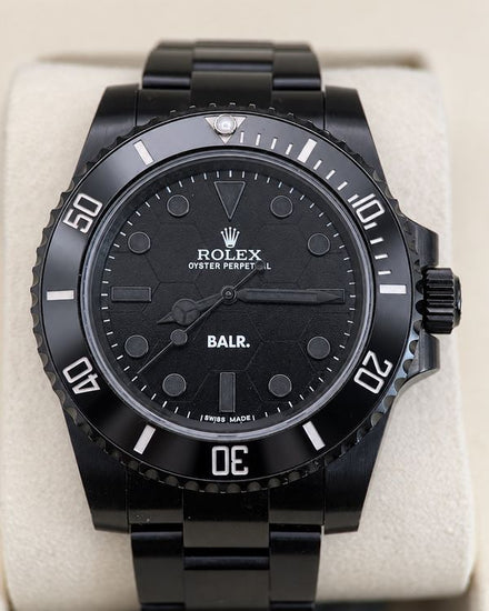 2019 Rolex Submariner No-Date 40MM Aftermarket Black Dial Oyster Bracelet (114060)