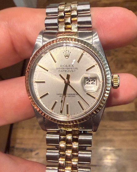 1981 Rolex Circa Datejust 36MM Silver Dial Two-Tone Jubilee Bracelet (16013)