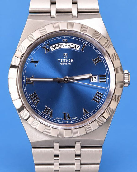 No Reserve - 2022 Tudor Royal 41MM Blue Dial Steel Bracelet (28600)