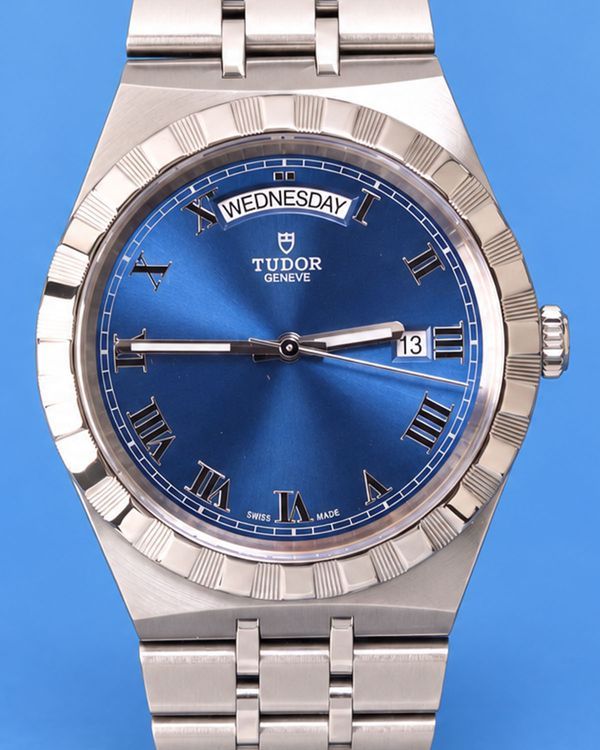 No Reserve - 2022 Tudor Royal 41MM Blue Dial Steel Bracelet (28600)