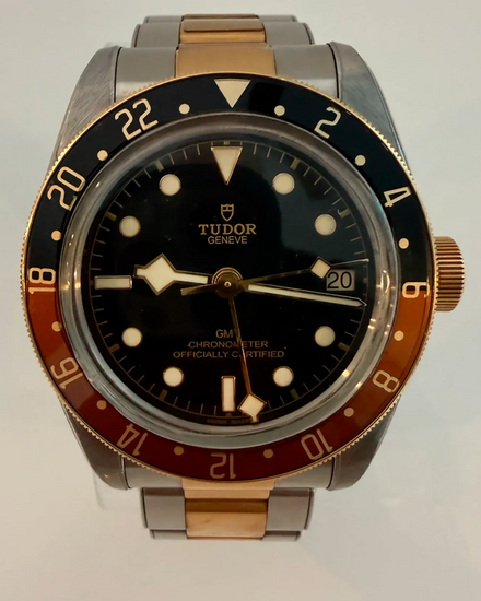 2024 Tudor Black Bay GMT S&G 41MM Black Dial Two-Tone Bracelet (79833MN)