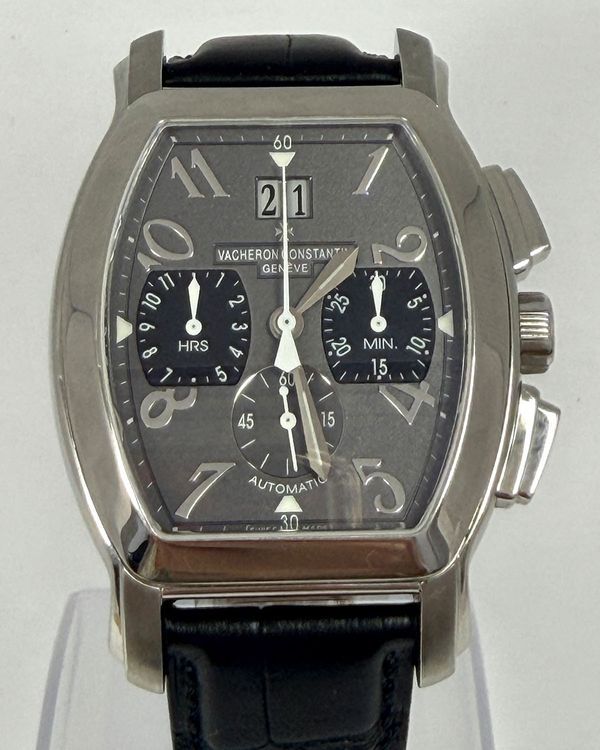 Vacheron Constantin Malte 37MM Grey Dial Leather Strap(49145/000A-9057)