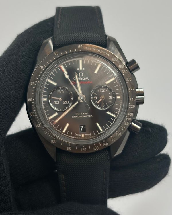 2020 Omega Speedmaster Dark Side of the Moon 44.25MM Black Dial Textile Strap (311.92.44.51.01.007)
