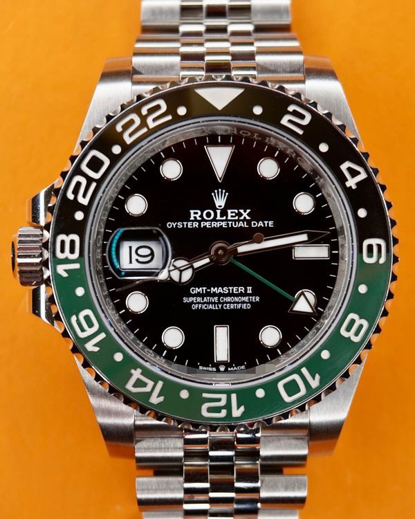2026 Rolex GMT-Master II “Sprite” 40MM Black Dial Jubilee Bracelet (126720VTNR)