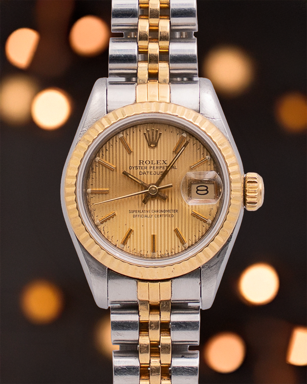 Rolex Lady-Datejust 26MM Champagne Dial Two-Tone Bracelet (69173)