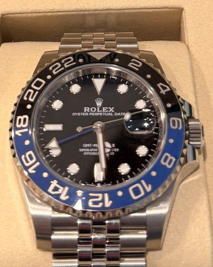 2026 Rolex GMT-Master II "Batgirl" 40MM Black Dial Jubilee Bracelet (126710BLNR)