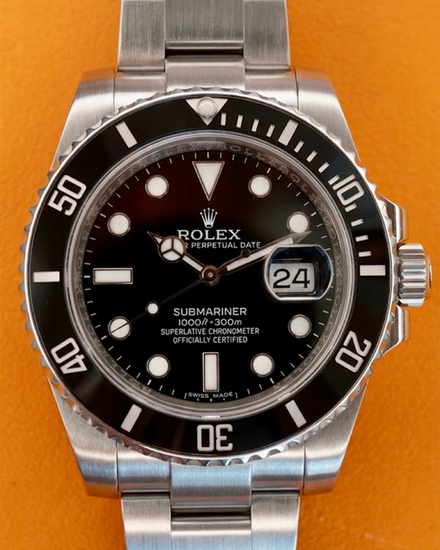 2017 Rolex Submariner Date 40MM Black Dial Oyster Bracelet (116610LN)
