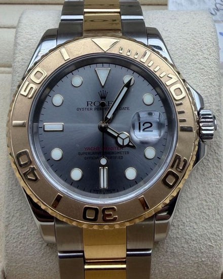 Rolex Yacht-Master 40MM Silver Dial Two-Tone Oyster Bracelet (16623)