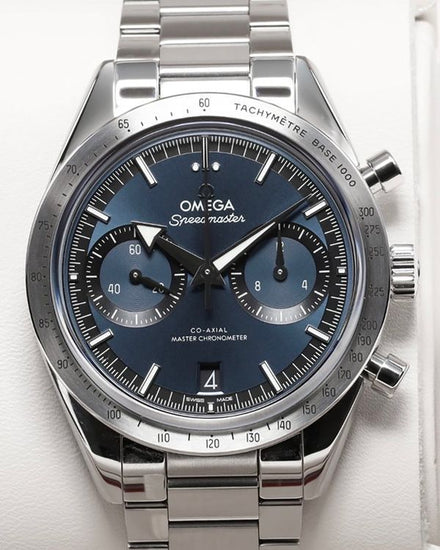 No Reserve - 2026 Omega Speedmaster '57 40.5MM Blue Dial Steel Bracelet (332.10.41.51.03.001)