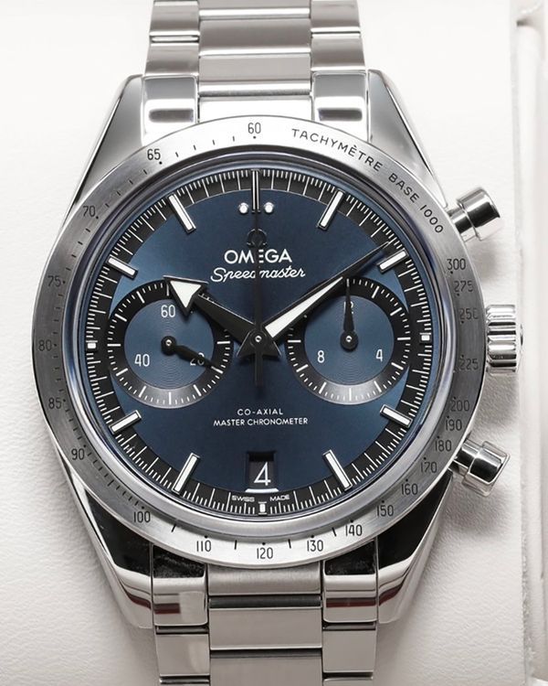 No Reserve - 2026 Omega Speedmaster '57 40.5MM Blue Dial Steel Bracelet (332.10.41.51.03.001)