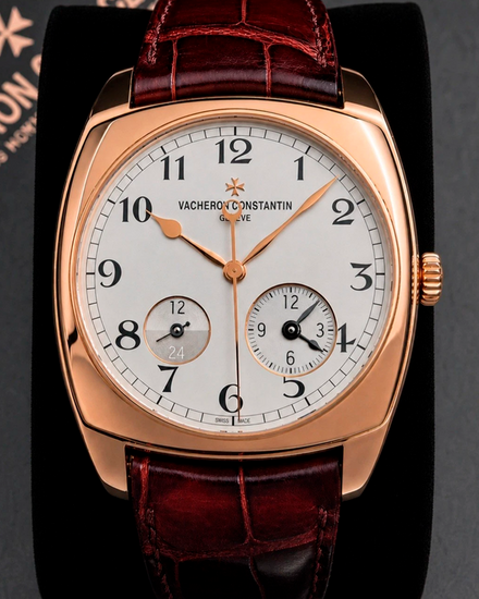 2016 Vacheron Constantin Harmony 40MM Silver Dial Leather Strap (7810S/000R-B141)
