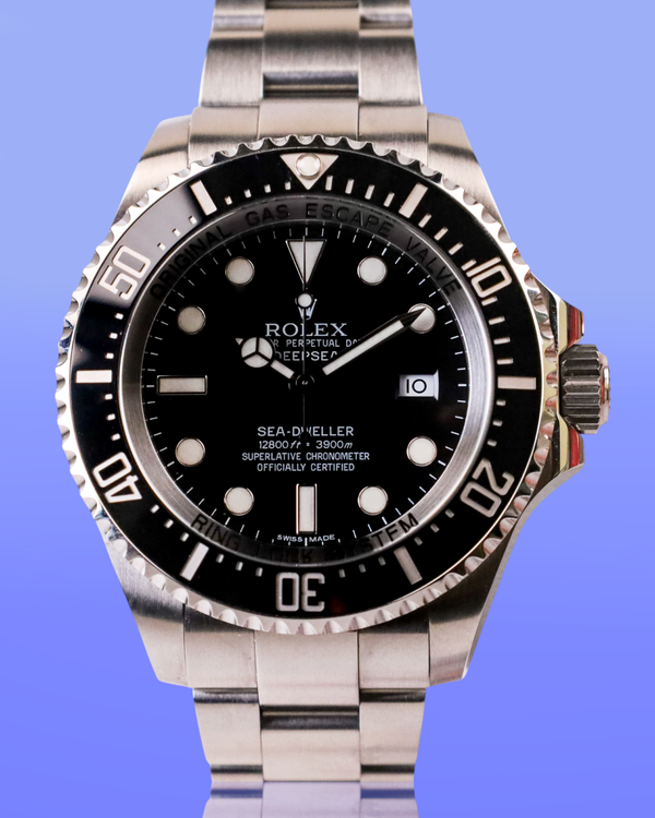 No Reserve - 2011 Rolex Sea-Dweller Deepsea 44MM Black Dial Oyster Bracelet (116660)