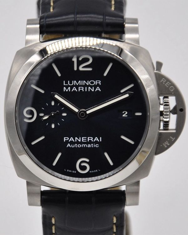 2023 Panerai Luminor Marina 44MM Blue Dial Leather Strap (PAM01313)
