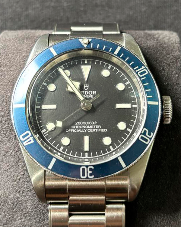 No Reserve - 2021 Tudor Black Bay 41MM Black Dial Steel Bracelet (79230B)
