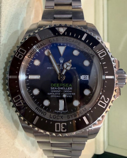 No Reserve - Rolex Sea-Dweller Deepsea "James Cameron" 44MM Blue Dial Oyster Bracelet (116660)