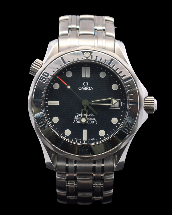 Omega Seamaster Diver 300M 34.8MM Quartz Blue Dial Steel Bracelet (2562.80)