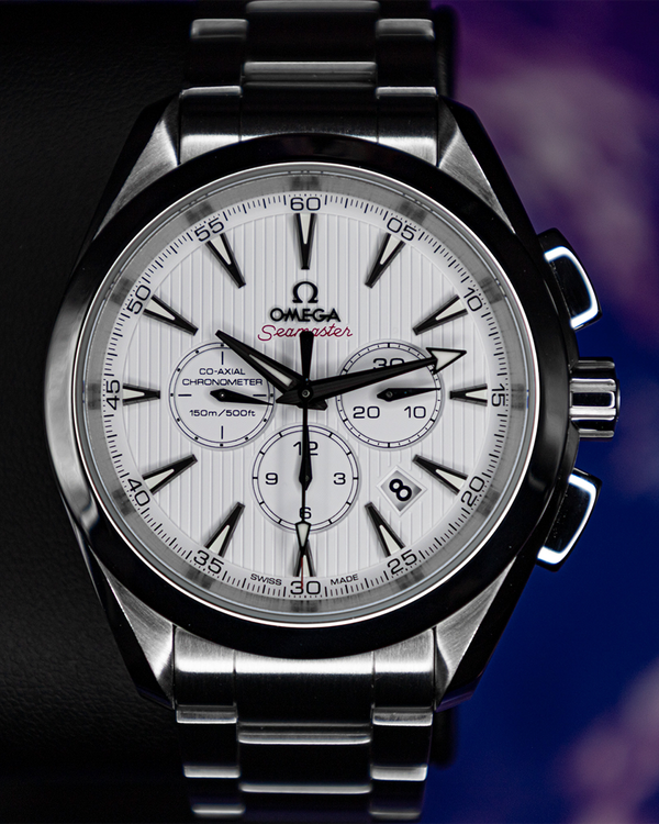 No Reserve - 2023 Omega Seamaster Aqua Terra 44MM White Dial Steel Bracelet (231.10.44.50.04.001)
