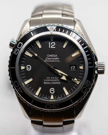 Omega Seamaster Planet Ocean 600M 45.5MM Black Dial Steel Bracelet (2200.50.00)