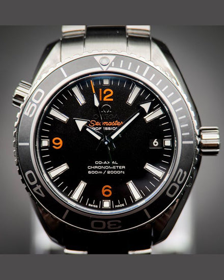 No Reserve - 2013 Omega Seamaster Planet Ocean 600M 42MM Black Dial Steel Bracelet (232.30.42.21.01.003)