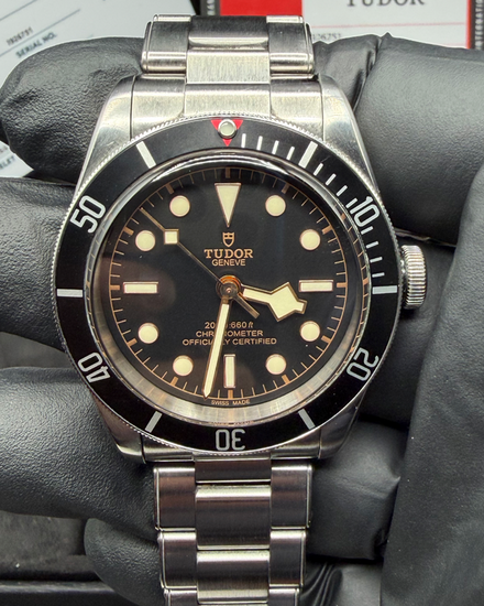 No Reserve - 2019 Tudor Black Bay 41MM Black Dial Steel Bracelet (79230N)