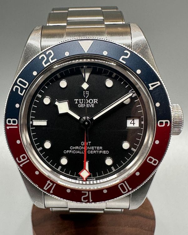 2026 Tudor Black Bay GMT "Pepsi" 41MM Black Dial Steel Bracelet (M79830RB)