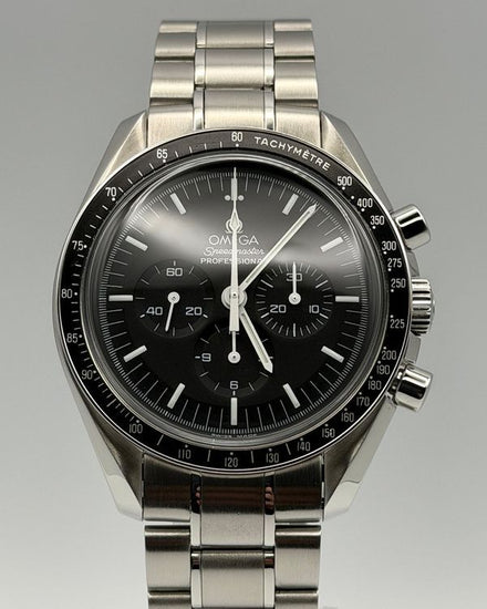 2017 Omega Speedmaster Professional Moonwatch 42MM Black Dial Steel Bracelet (3570.50.00)