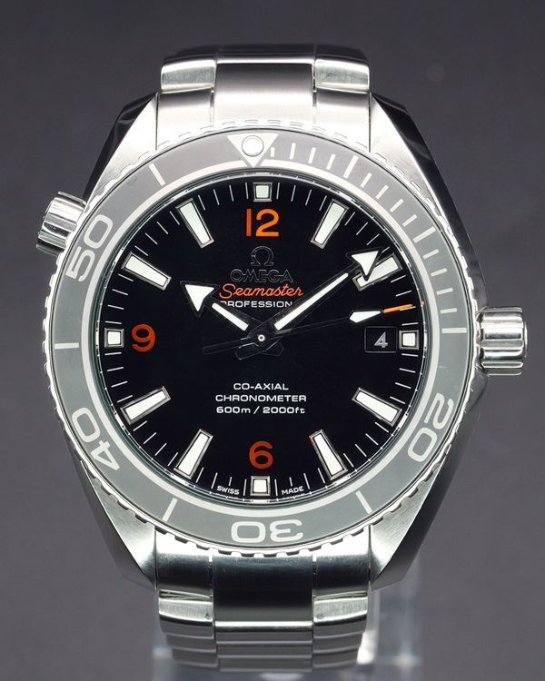 No Reserve - 2015 Omega Seamaster Planet Ocean 600M 42MM Black Dial Steel Bracelet (232.30.42.21.01.003)