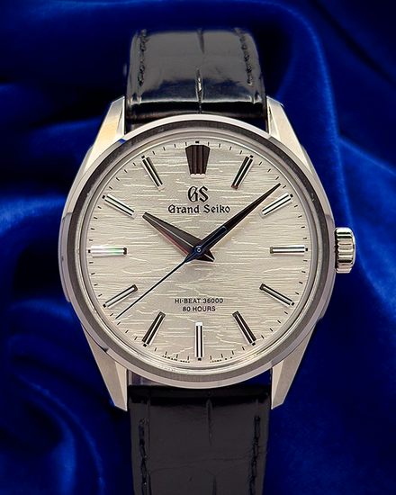 2025 Grand Seiko Evolution 9 38.6MM Silver Dial Leather Strap (SLGW003G)