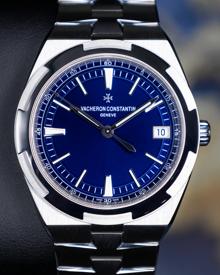 2021 Vacheron Constantin Overseas 41MM Blue Dial Steel Bracelet (4500V/110A-B128)
