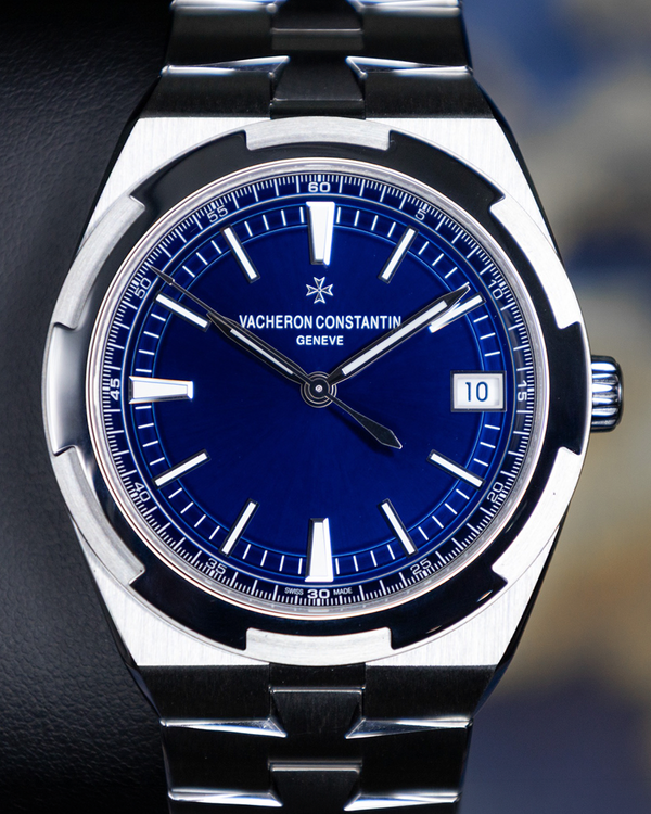 2021 Vacheron Constantin Overseas 41MM Blue Dial Steel Bracelet (4500V/110A-B128)