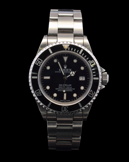 2008 Rolex Sea-Dweller 4000 40MM Black Dial Oyster Bracelet (16600)