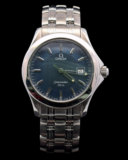 Omega Seamaster 120M 36MM Quartz Blue Dial Steel Bracelet (2511.81.00)