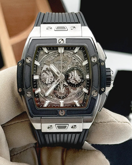 2023 Hublot Spirit Of Big Bang 42MM Skeleton Dial Rubber Strap (642.NM.0170.RX)