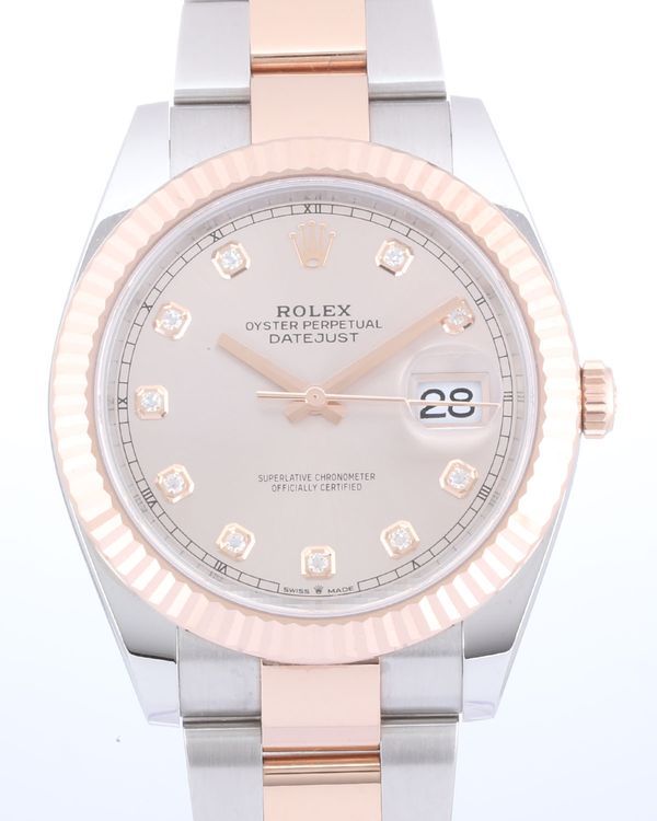 No Reserve - 2025 Rolex Datejust 41MM Silver Dial Two-Tone Oyster Bracelet (126331)