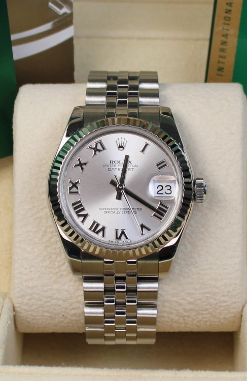 Rolex Datejust 31MM Silver Dial Jubilee Bracelet (178274)