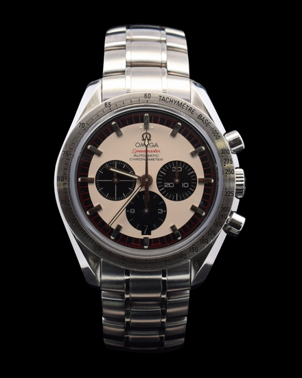 Omega Speedmaster "Michael Schumacher The Legend" L.E. 42MM White Dial Steel Bracelet (3559.32.00)