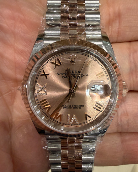 2026 Rolex Datejust 36MM Sundust Dial Two-Tone Jubilee Bracelet (126231)
