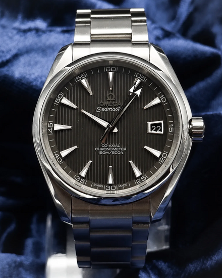 2018 Omega Seamaster Aqua Terra 150M “Skyfall” 41.5MM Grey Dial Steel Bracelet (231.10.42.21.06.001)
