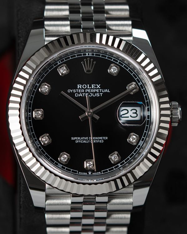 2026 Rolex Datejust 41MM Black Dial Jubilee Bracelet (126334)