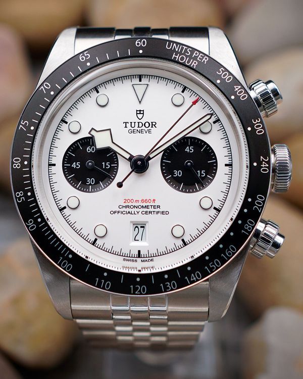2026 Tudor Black Bay Chrono "Panda" 41MM White Dial Steel Bracelet (79360N)