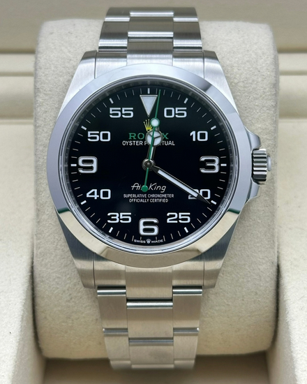 2026 Rolex Air-King 40MM Black Dial Oyster Bracelet (126900)