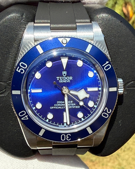 2026 Tudor Black Bay '54 37MM Blue Dial Rubber Strap (79000B)