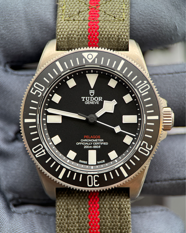 2026 Tudor Pelagos FXD 42MM Black Dial Textile Strap (25717N)