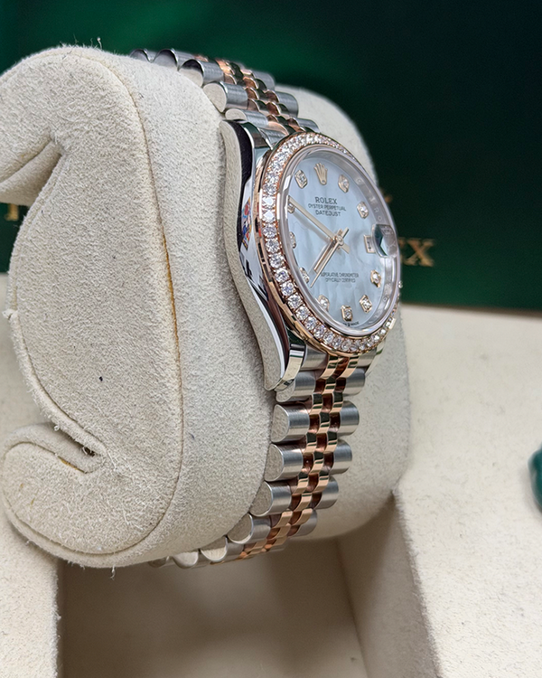 2026 Rolex Datejust 31MM Mother of Pearl Dial Two-Tone Oyster Bracelet (278381RBR)